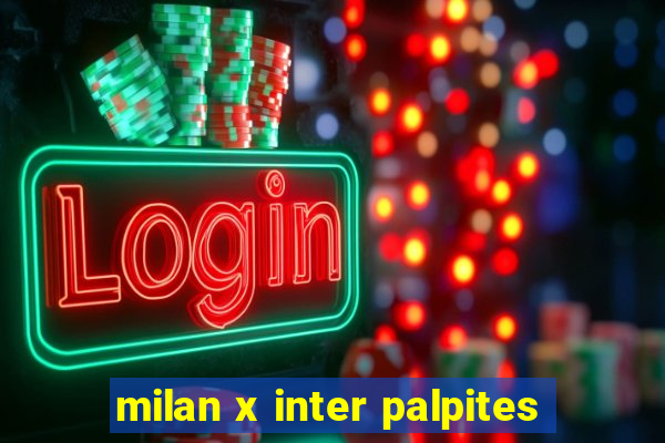 milan x inter palpites